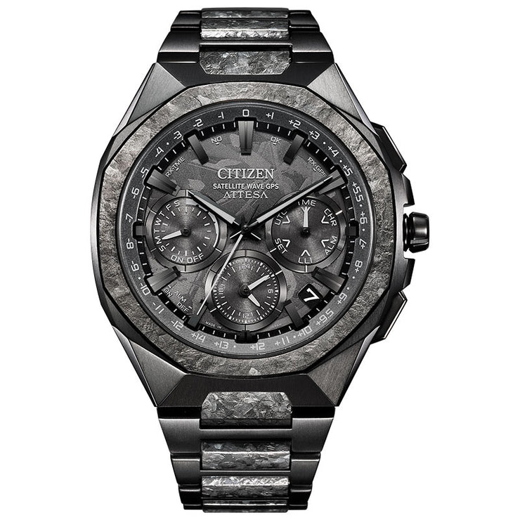 シチズン アテッサ CITIZEN ATTESA ACT Line 限定モデル Crystal Octagon CC4107-80H メンズ アクト ソーラー電波 GPS オクタゴン エコドライブ