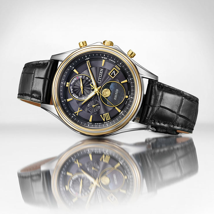 シチズン エクシード CITIZEN EXCEED 「中秋の名月」限定モデル 限定400本 BY1025-17E メンズ ソーラー電波
