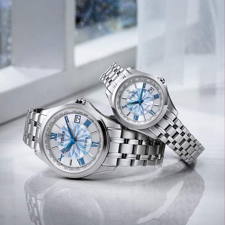 シチズン エクシード CITIZEN EXCEED ペア 限定モデル 限定400本 CB1080-52W メンズソーラー電波