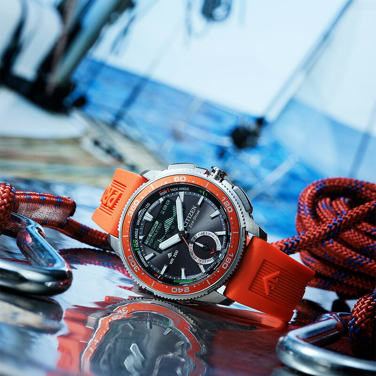 シチズン プロマスター CITIZEN PROMASTER MARINEシリーズ Wave Tracker ヨットタイマー JV3000-13E メンズ マリン エコドライブ ソーラー