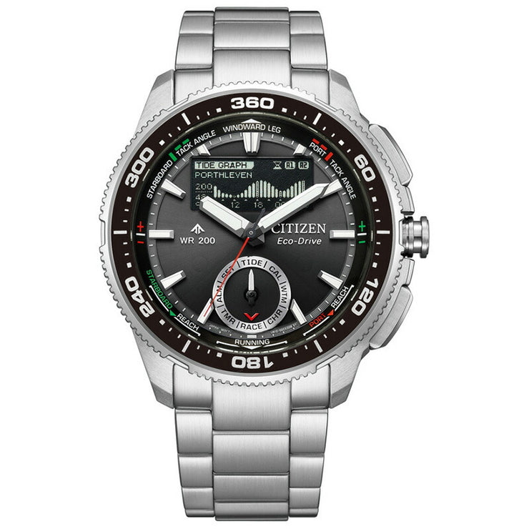 シチズン プロマスター CITIZEN PROMASTER MARINEシリーズ Wave Tracker ヨットタイマー JV3001-53E メンズ マリン エコドライブ ソーラー