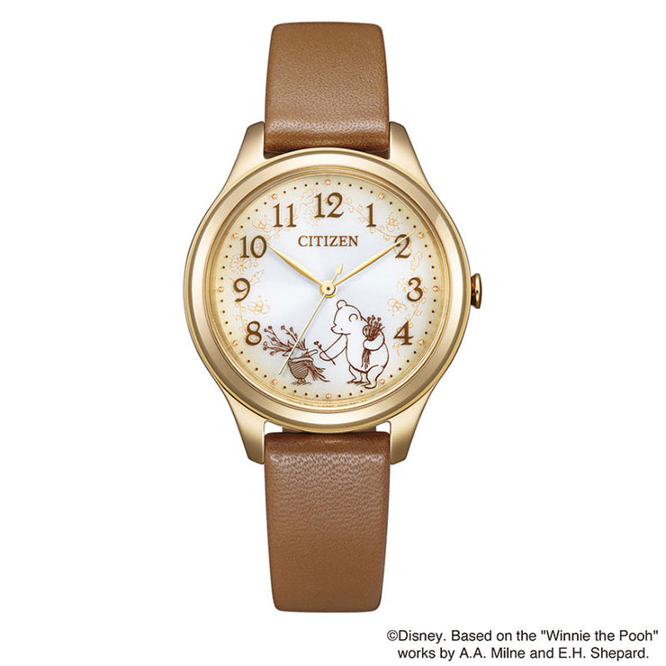 シチズン シチズンコレクション CITIZEN COLLECTION Disney Collection 「クラシックプー」 限定モデル300本 EM0507-07W レディース ディズニー