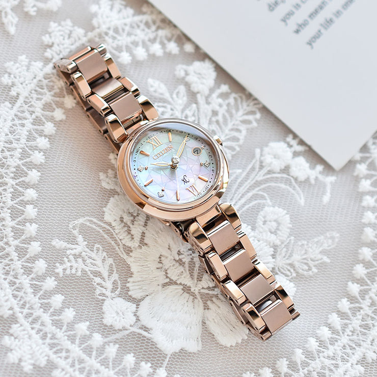 シチズン クロスシー CITIZEN xC mizu collection クロスシー30周年記念限定モデル 世界限定1200本 ES9468-60D レディース ソーラー電波 エコドライブ 水 ミズ