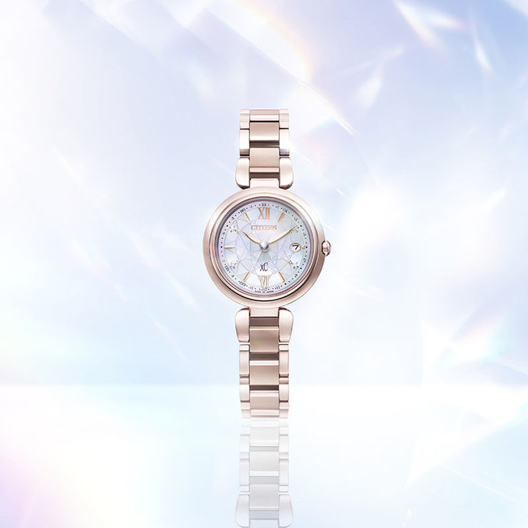 シチズン クロスシー CITIZEN xC mizu collection クロスシー30周年記念限定モデル 世界限定1200本 ES9468-60D レディース ソーラー電波 エコドライブ 水 ミズ