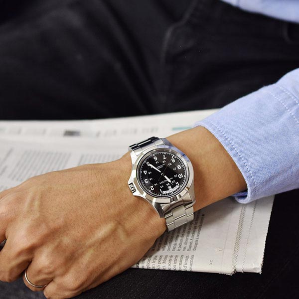 ハミルトン カーキ HAMILTON フィールドキングオート H64455133 メンズ