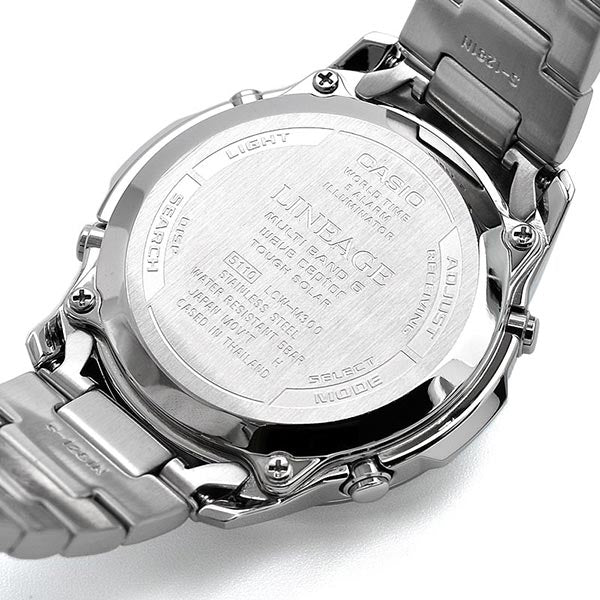 カシオ リニエージ LINEAGE ソーラー電波 LCW-M300D-1AJF メンズ