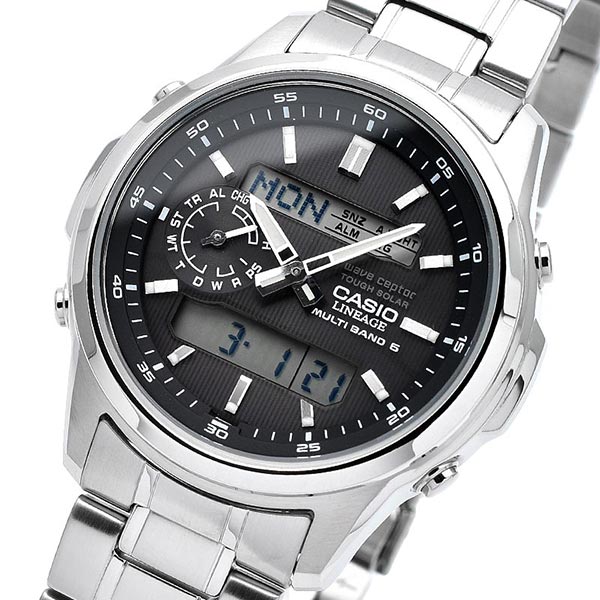 カシオ リニエージ LINEAGE ソーラー電波 LCW-M300D-1AJF メンズ