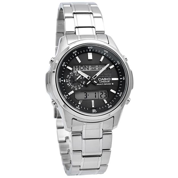 カシオ リニエージ LINEAGE ソーラー電波 LCW-M300D-1AJF メンズ