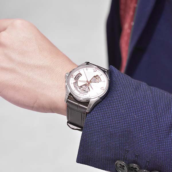 ハミルトン HAMILTON ジャズマスターオープンハート H32565555 メンズ