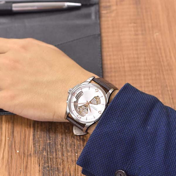 ハミルトン HAMILTON ジャズマスターオープンハート H32565555 メンズ