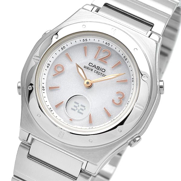 カシオ ウェーブセプター WAVECEPTOR ソーラー電波 LWA-M141D-7AJF レディース
