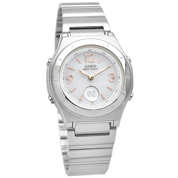 カシオ ウェーブセプター WAVECEPTOR ソーラー電波 LWA-M141D-7AJF レディース