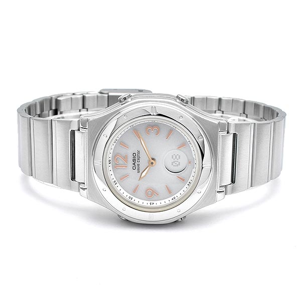 カシオ ウェーブセプター WAVECEPTOR ソーラー電波 LWA-M141D-7AJF レディース