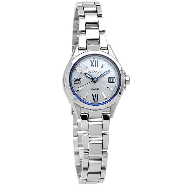 カシオ オシアナス OCEANUS ソーラー電波 OCW-70PJ-7AJF レディース