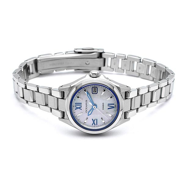 カシオ オシアナス OCEANUS ソーラー電波 OCW-70PJ-7AJF レディース