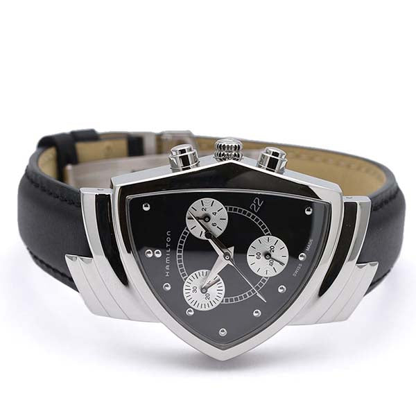 ハミルトン ベンチュラ HAMILTON クロノグラフ H24412732 メンズ