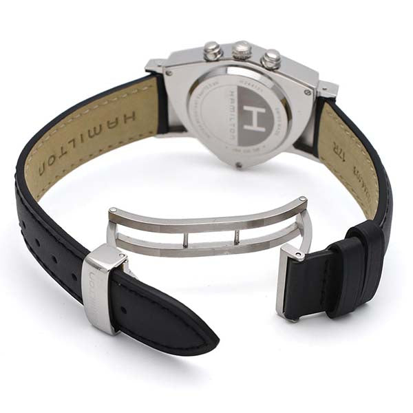 ハミルトン ベンチュラ HAMILTON クロノグラフ H24412732 メンズ