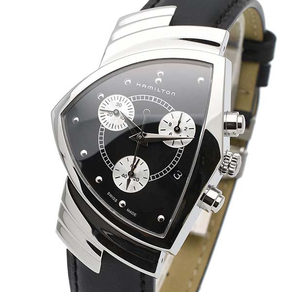 ハミルトン ベンチュラ HAMILTON クロノグラフ H24412732 メンズ