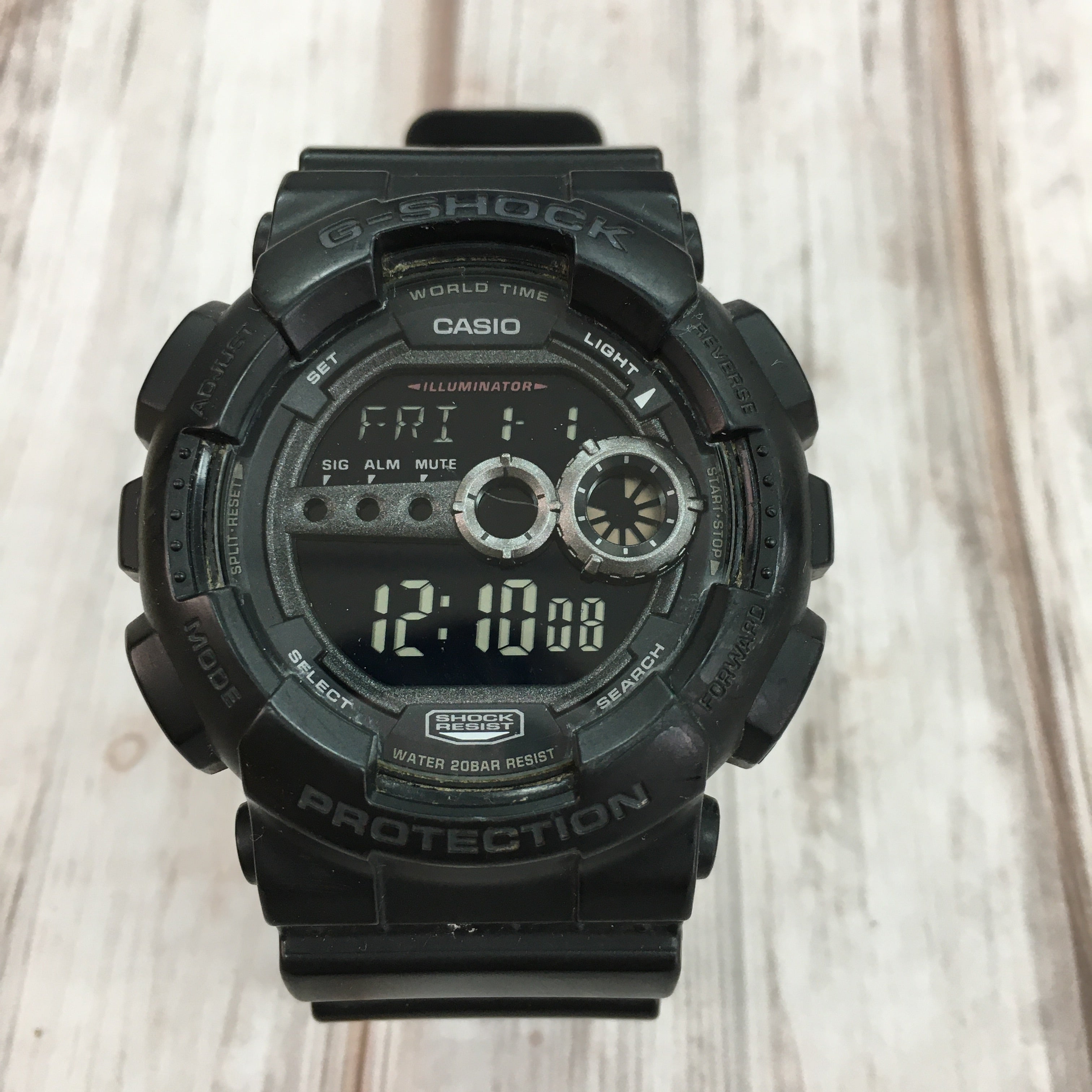 55%以上節約 中古】中古 カシオ GD-100-1B|腕時計本舗 その他