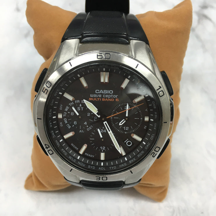 カシオ ウェーブセプター WAVECEPTOR ソーラー電波 WVQ-M410-1AJF メンズ