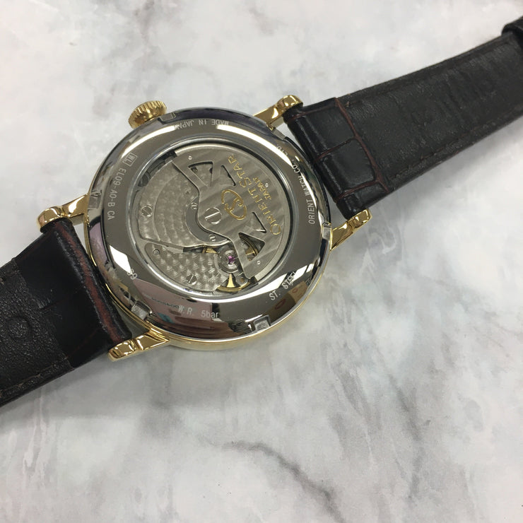 オリエントスター ORIENT ORIENTSTAR オリエントスター エレガントクラシック 機械式 自動巻き (手巻き付き) ウォームホワイト WZ0321EL メンズ