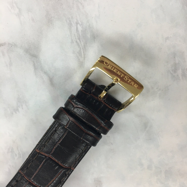 オリエントスター ORIENT ORIENTSTAR オリエントスター エレガントクラシック 機械式 自動巻き (手巻き付き) ウォームホワイト WZ0321EL メンズ