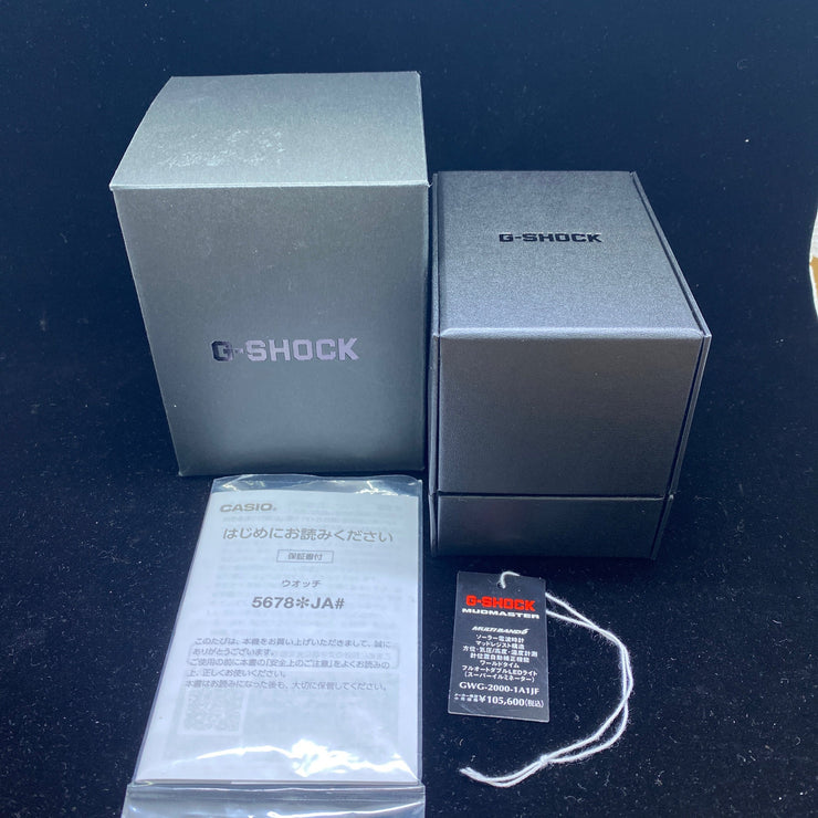 カシオ Gショック G-SHOCK MASTER OF G MUDMASTER GWG-2000-1A1JF メンズ