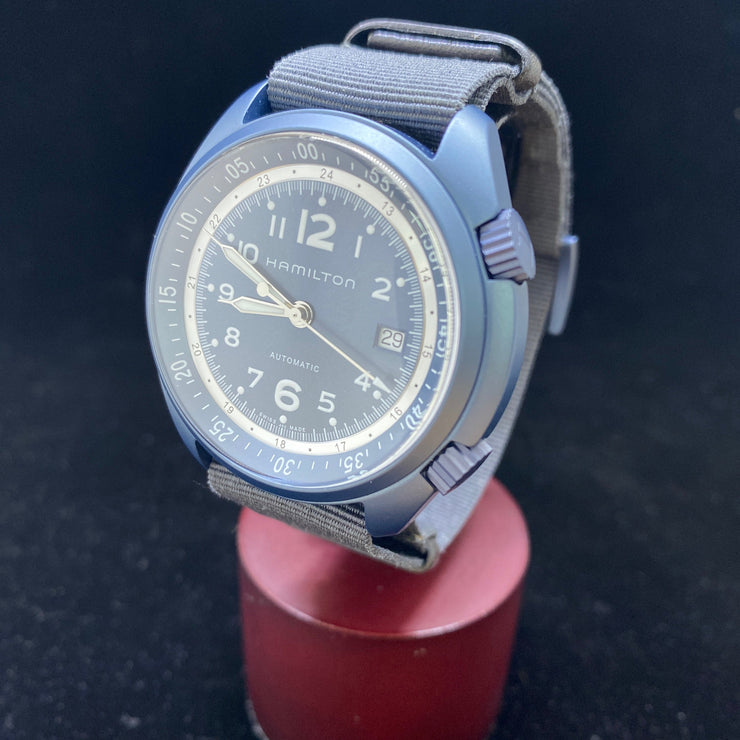 ハミルトン カーキ HAMILTON H80495845 メンズ