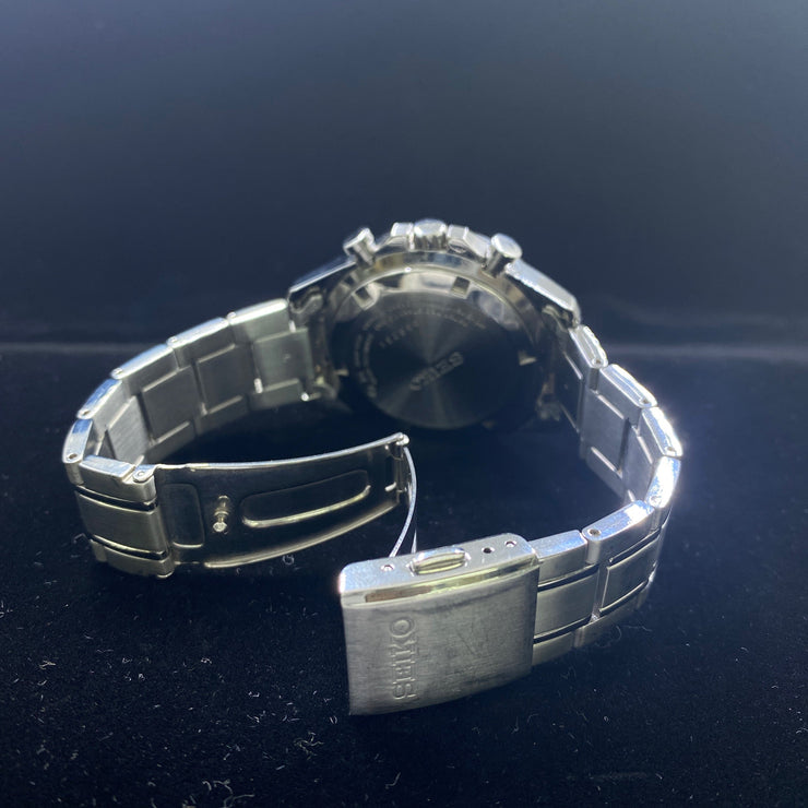 セイコーセレクション SEIKOSELECTION 10気圧防水 ネイビー×シルバー SBTR011 メンズ