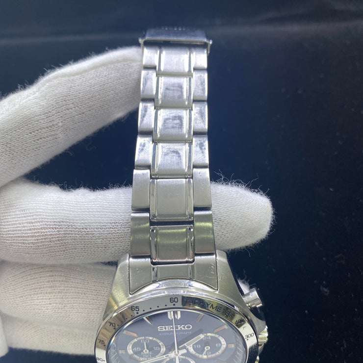 セイコーセレクション SEIKOSELECTION 10気圧防水 ネイビー×シルバー SBTR011 メンズ