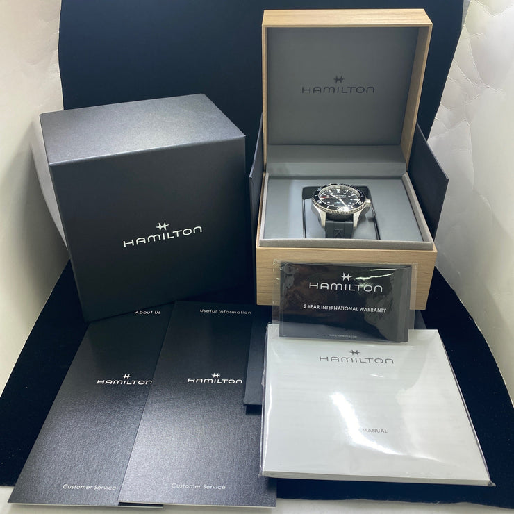 ハミルトン カーキ HAMILTON ネイビー H82335331 メンズ