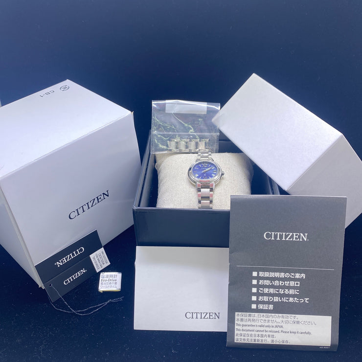 シチズン クロスシー XC エコ・ドライブ電波時計 ハッピーフライト ES9430-54L レディース