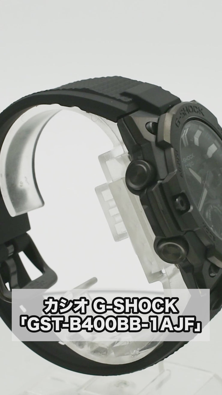 カシオ Gショック G-SHOCK G-STEEL BB edition GST-B400BB-1AJF メンズ