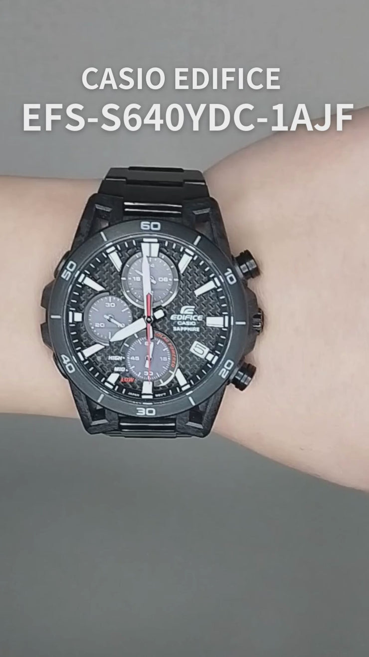 カシオ エディフィス EDIFICE SOSPENSIONE EFS-S640YDC-1AJF メンズ