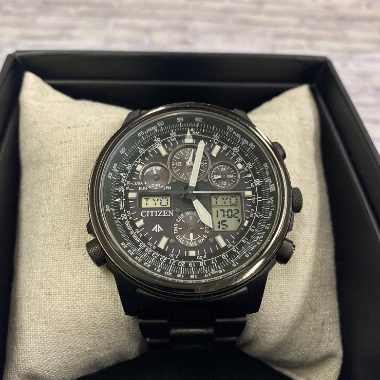 シチズン プロマスター PROMASTER クロノグラフ パイロット ソーラー電波 JY8025-59E メンズ 腕時計 時計