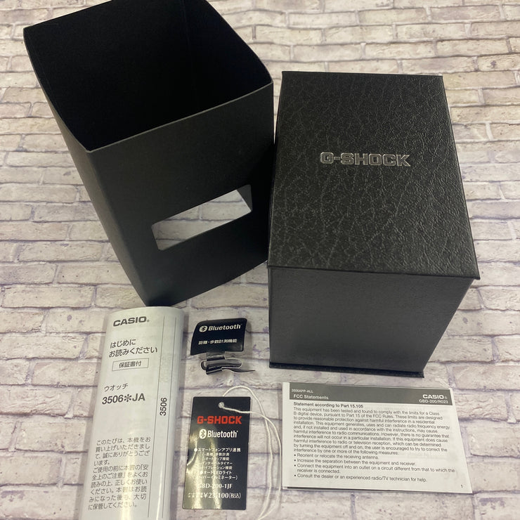 カシオ Gショック G-SHOCK G-SQUAD GBD-200-1JF メンズ