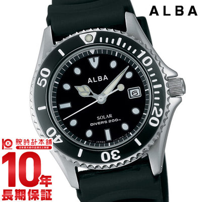 セイコー アルバ ALBA ソーラー 200m潜水用防水 AEFD530 メンズ