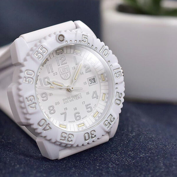 ルミノックス LUMINOX ネイビーシールズ ホワイトアウト 3057.WO メンズ