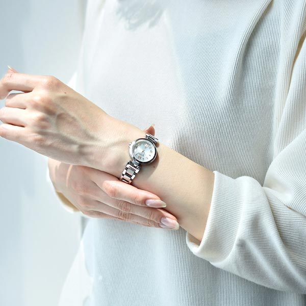 シチズン クロスシー XC ハッピーフライト ワールドタイム ソーラー電波 EC1030-50A レディース