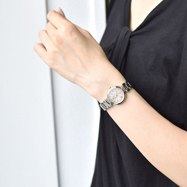 シチズン クロスシー XC ハッピーフライト ワールドタイム ソーラー電波 EC1034-59W レディース