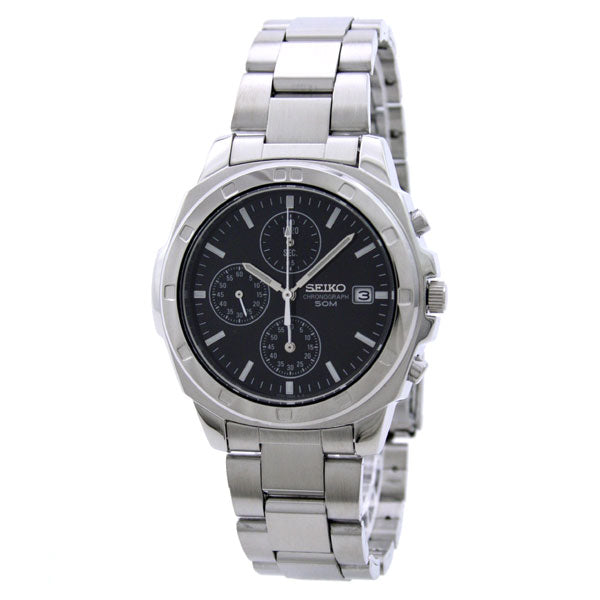 セイコー 逆輸入モデル SEIKO クロノグラフ SND191P1(SND191P) メンズ 腕時計 時計