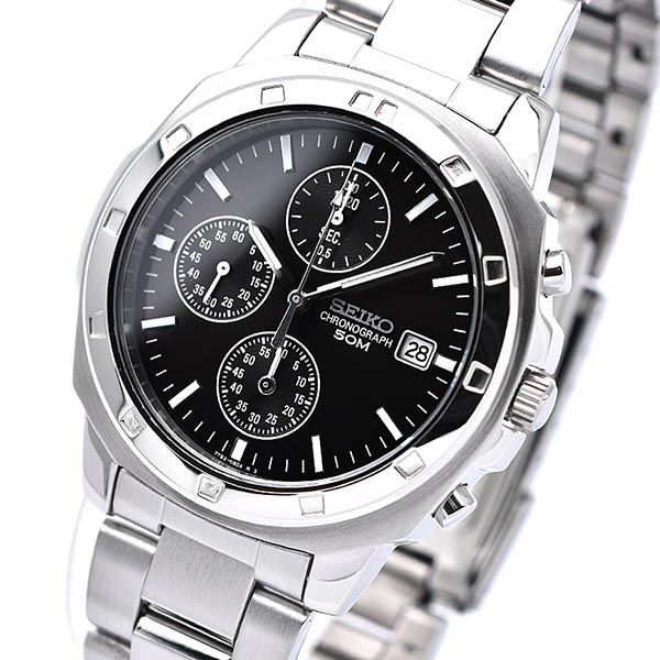 セイコー 逆輸入モデル SEIKO クロノグラフ SND191P1(SND191P) メンズ 腕時計 時計