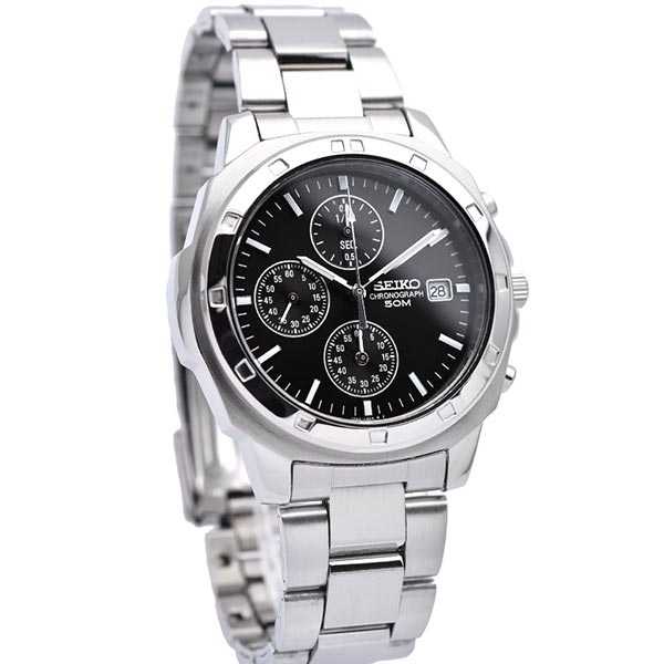 セイコー 逆輸入モデル SEIKO クロノグラフ SND191P1(SND191P) メンズ 腕時計 時計