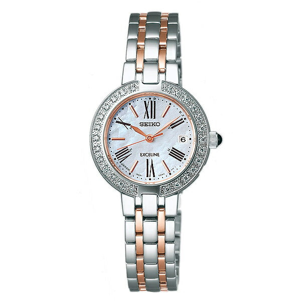 セイコー ドルチェ&エクセリーヌ DOLCE&EXCELINE ソーラー電波 10気圧防水 SWCW008 レディース