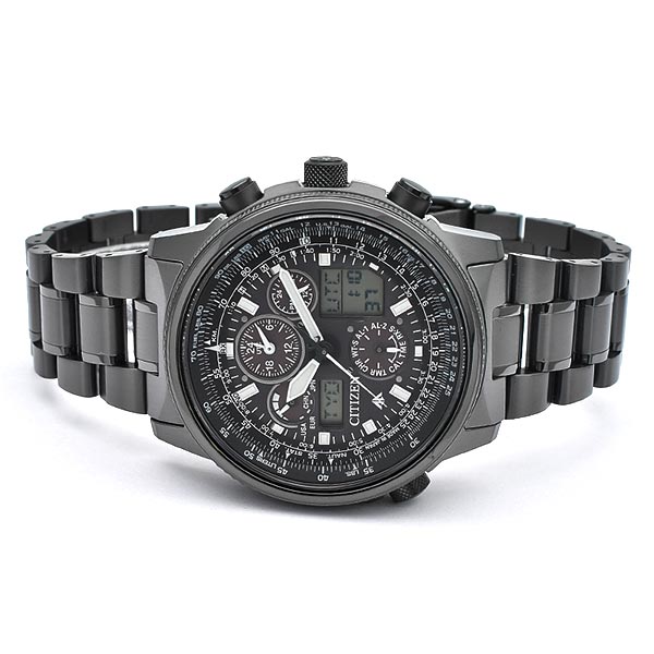 シチズン プロマスター PROMASTER クロノグラフ パイロット ソーラー電波 JY8025-59E メンズ 腕時計 時計