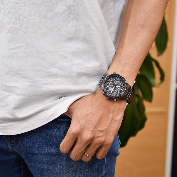 シチズン プロマスター PROMASTER クロノグラフ パイロット ソーラー電波 JY8025-59E メンズ 腕時計 時計