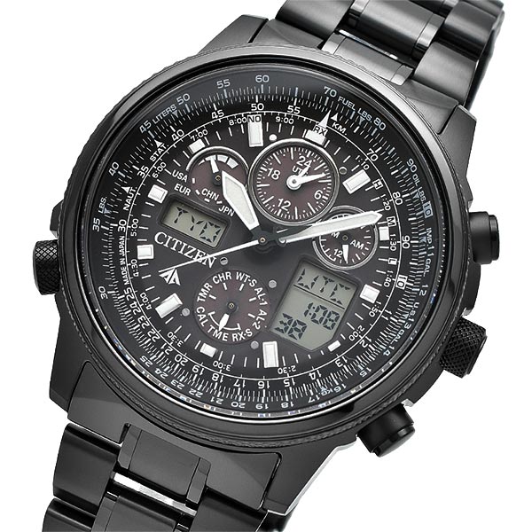 シチズン プロマスター PROMASTER クロノグラフ パイロット ソーラー電波 JY8025-59E メンズ 腕時計 時計