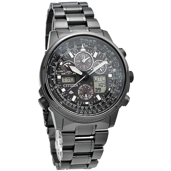 シチズン プロマスター PROMASTER クロノグラフ パイロット ソーラー電波 JY8025-59E メンズ 腕時計 時計