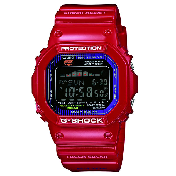 カシオ Gショック G-SHOCK G-LIDE 世界6局電波ソーラーウォッチ タイドグラフ&ムーンデータ搭載 GWX-5600C-4JF メンズ