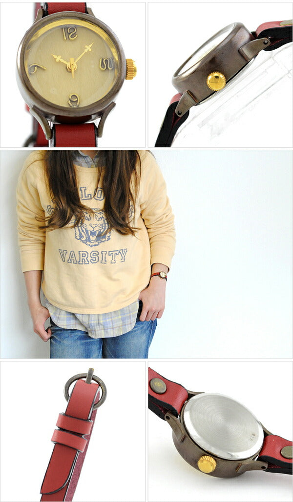 ヴィー VIE ハンドメイドウォッチ WB-045SW3RD レディース